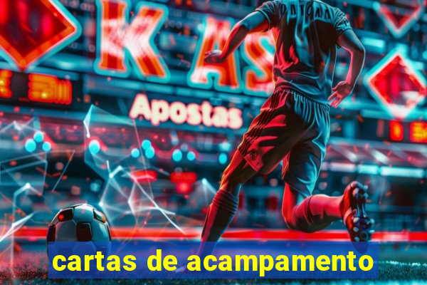 cartas de acampamento